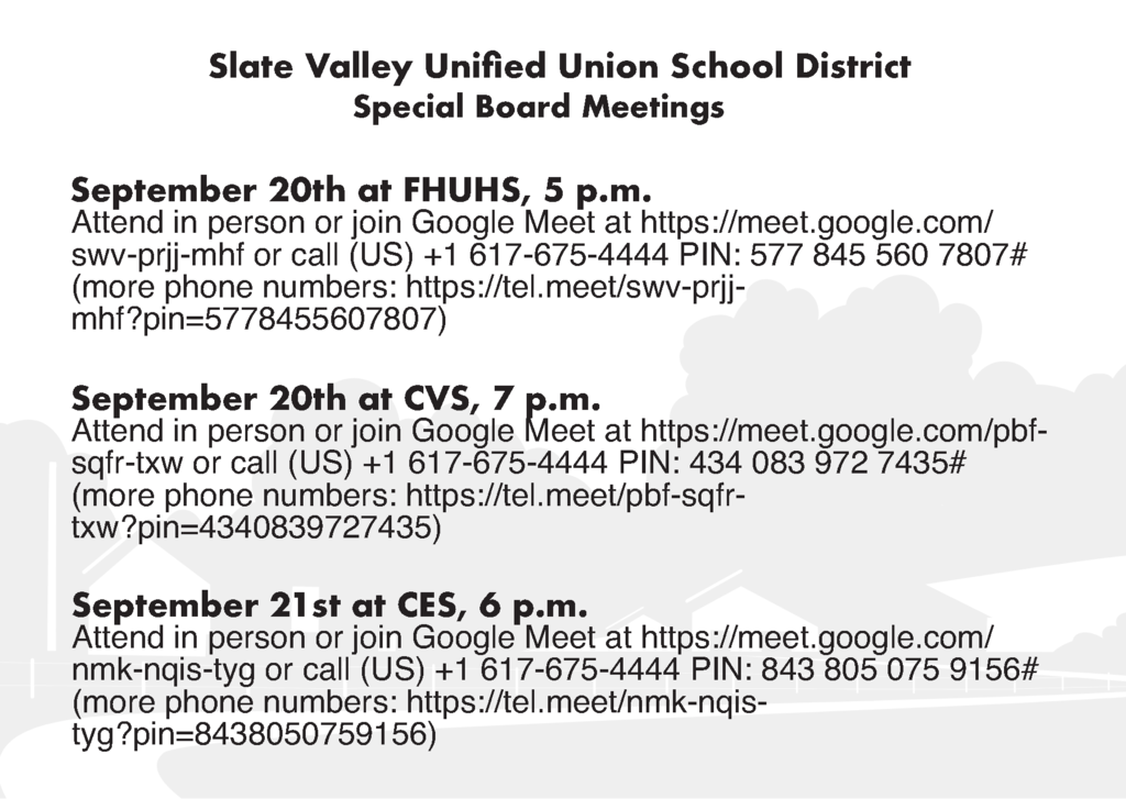 Public Hearing - CVS Closure
