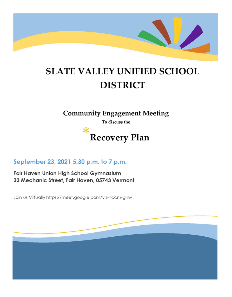 Community Engagement Meeting