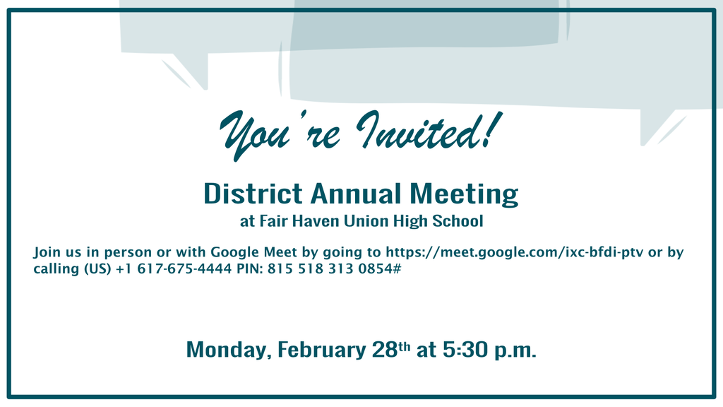 District Annual Meeting