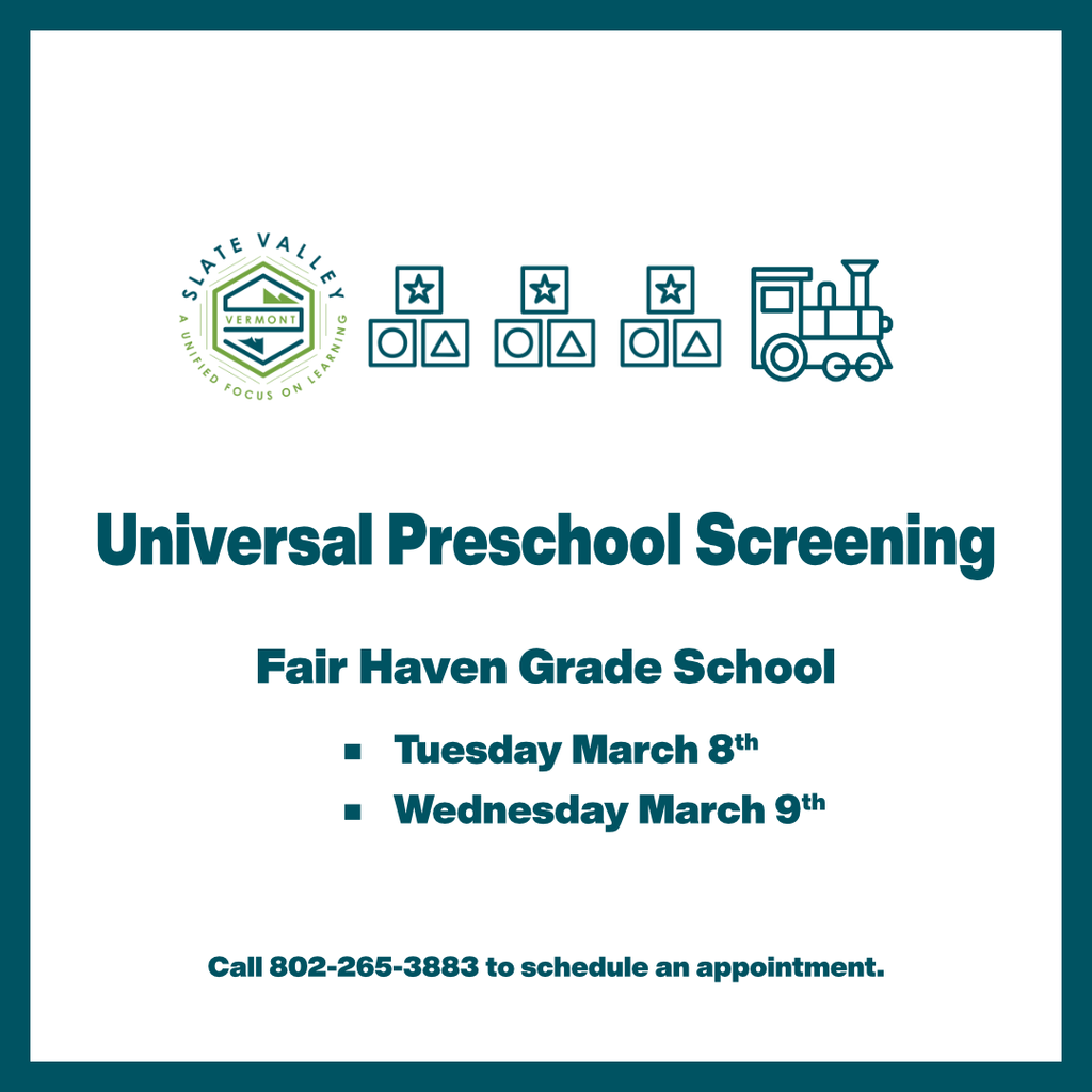 Universal Preschool Screening