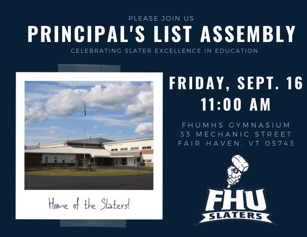 Principal's List