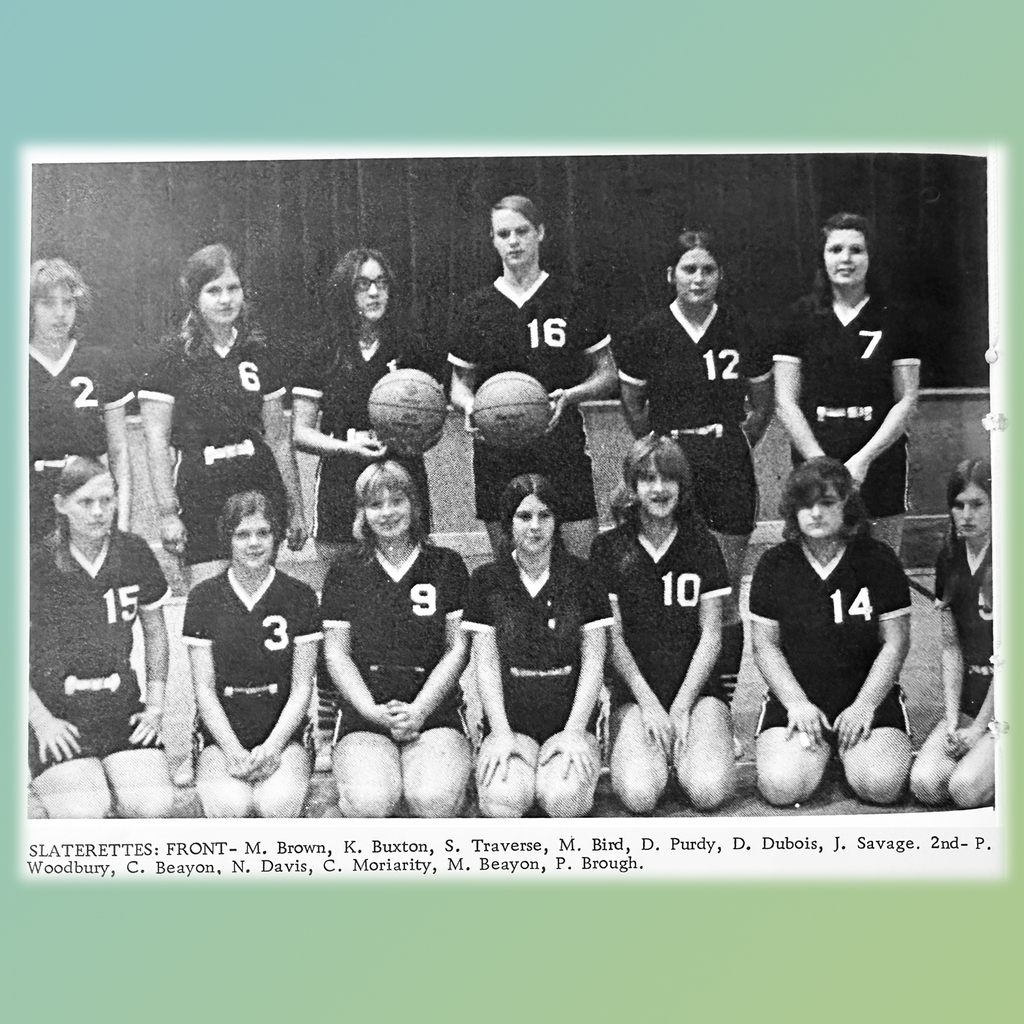 1972 Girls Basketball Team
