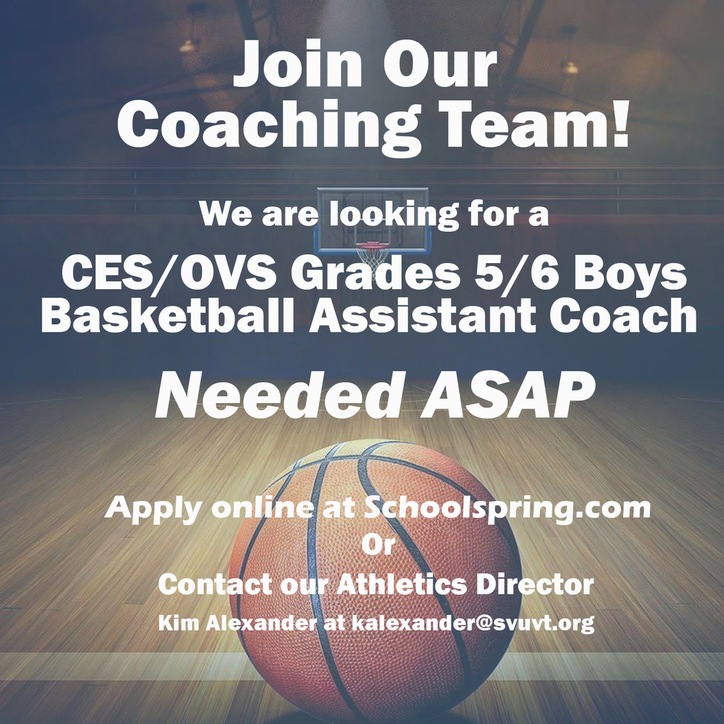 Assistant Bball Coach Needed