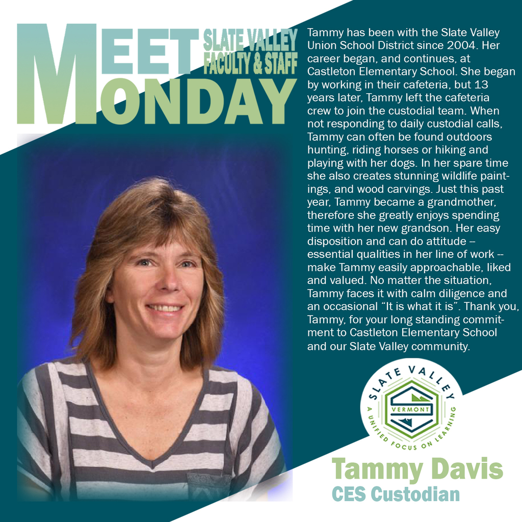 Meet Custodian Tammy Davis