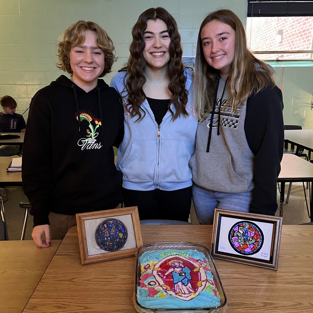 French Class Stained Glass Window Project