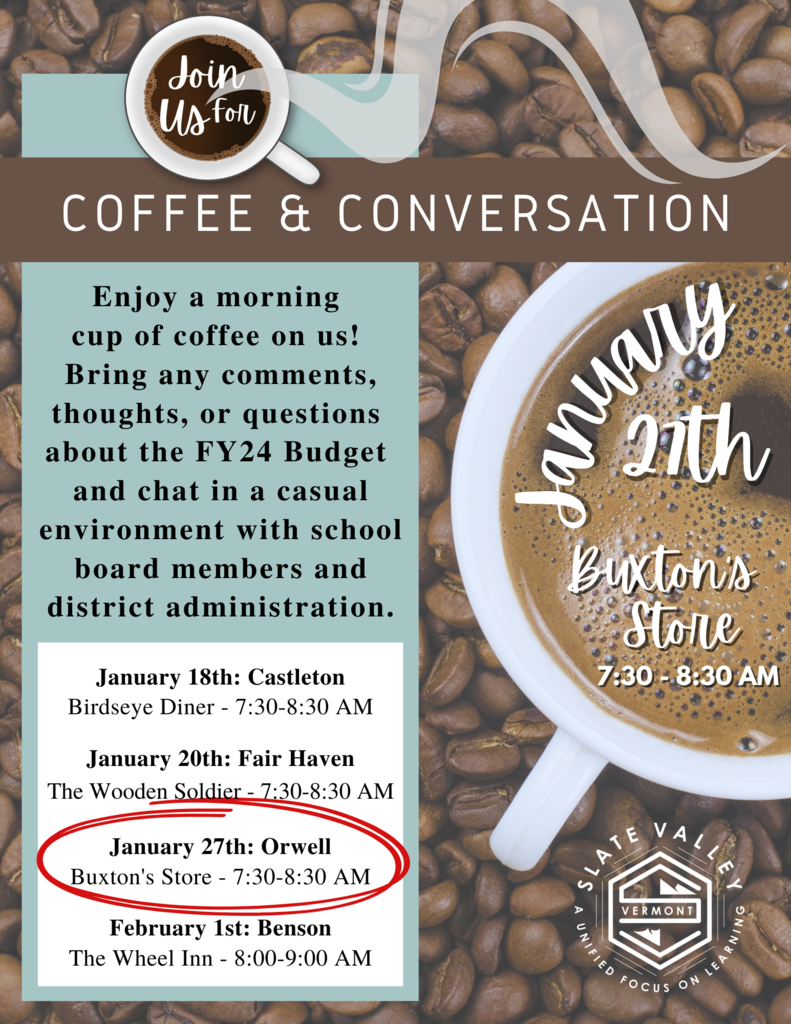 Orwell Coffee and Conversation