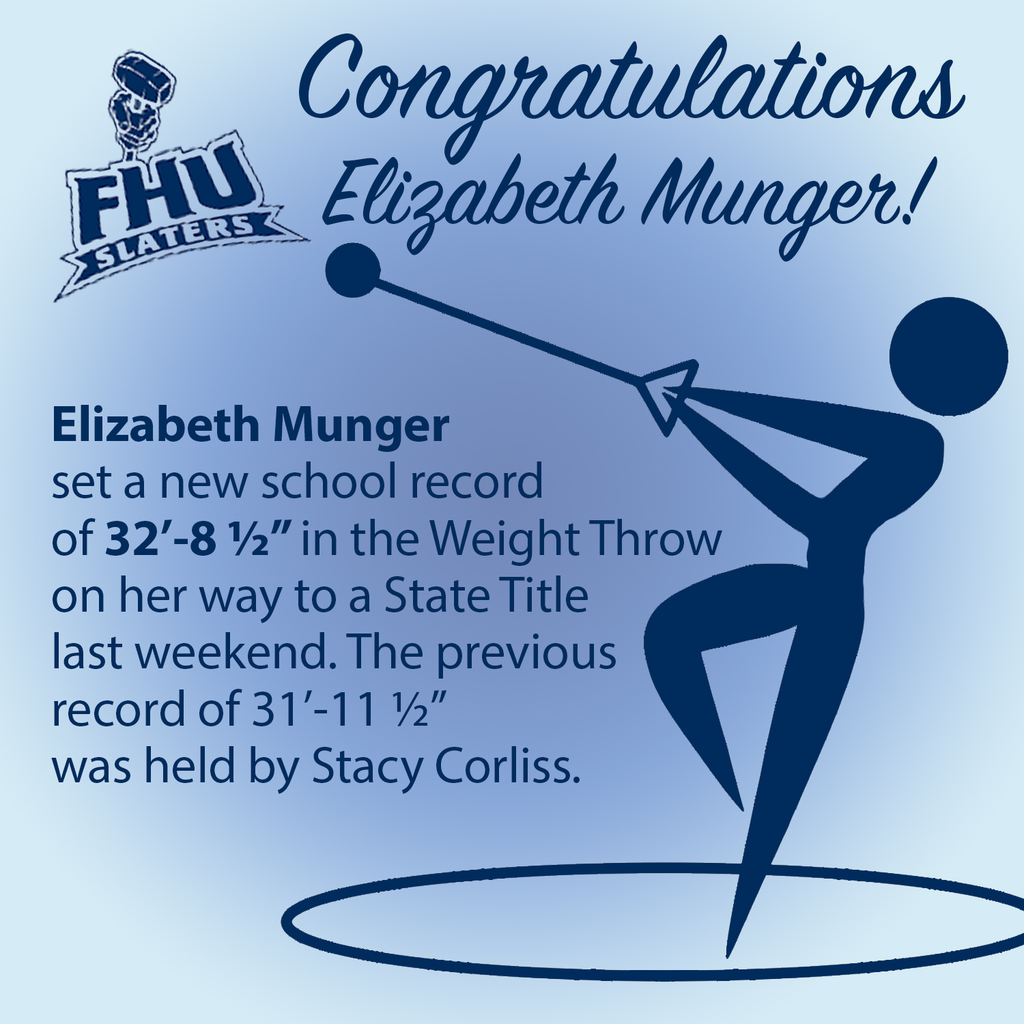 Congratulations Elizabeth