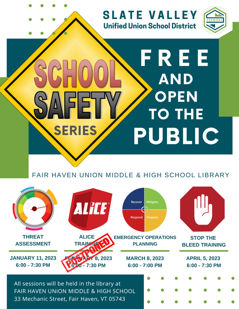 School Safety Series at FHUMHS