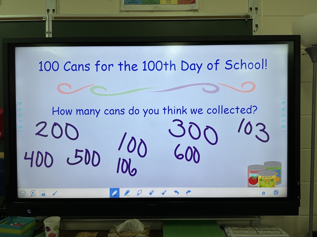 Celebrating the 100th day of school