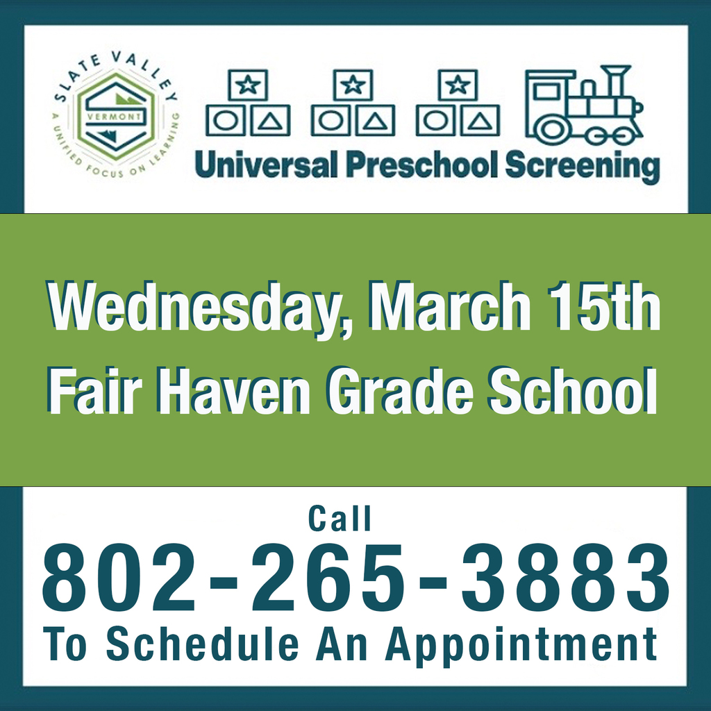 Universal Preschool Screening