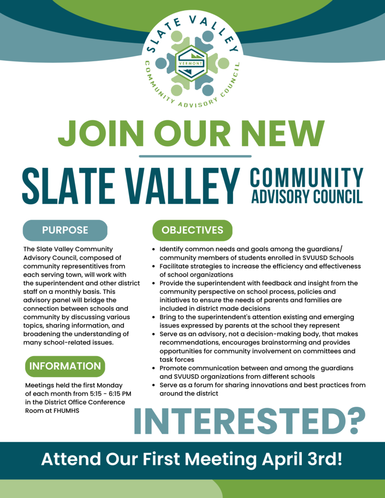 Slate Valley Community Advisory Council