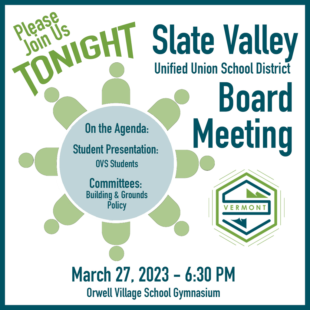 March 27th School Board Meeting