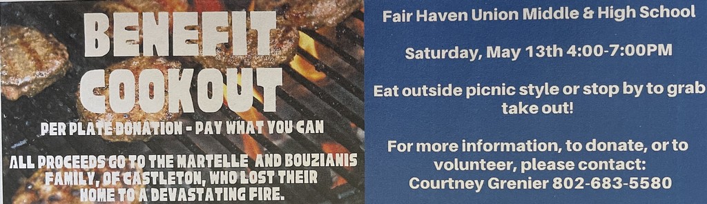 Benefit Cookout