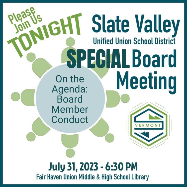 July 31 Special Board Meeting