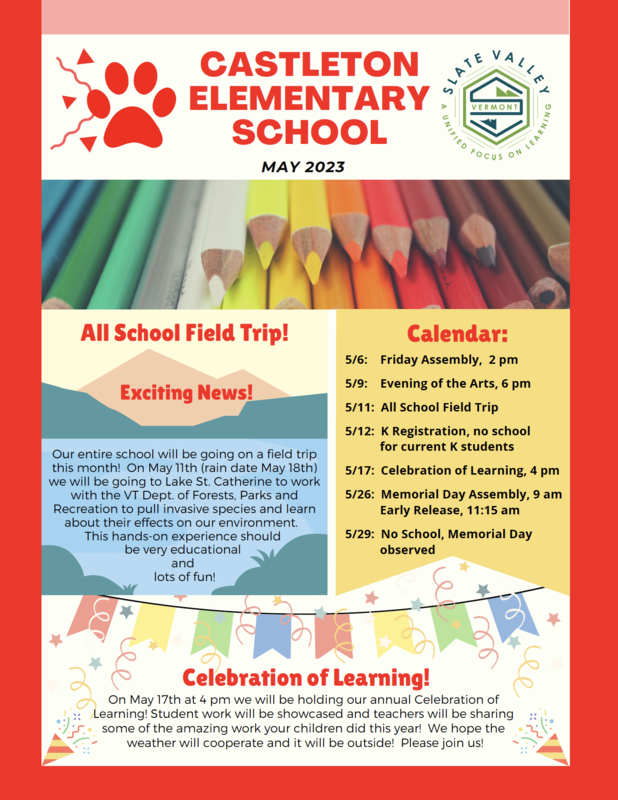Castleton Elementary School Newsletter